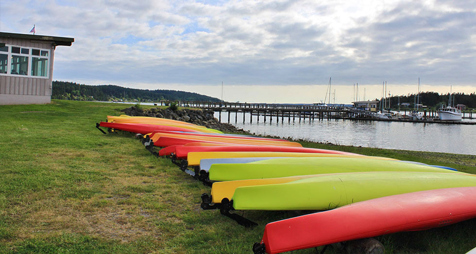Lopez Island Resort is the perfect destination for kayaking and paddle boarding.