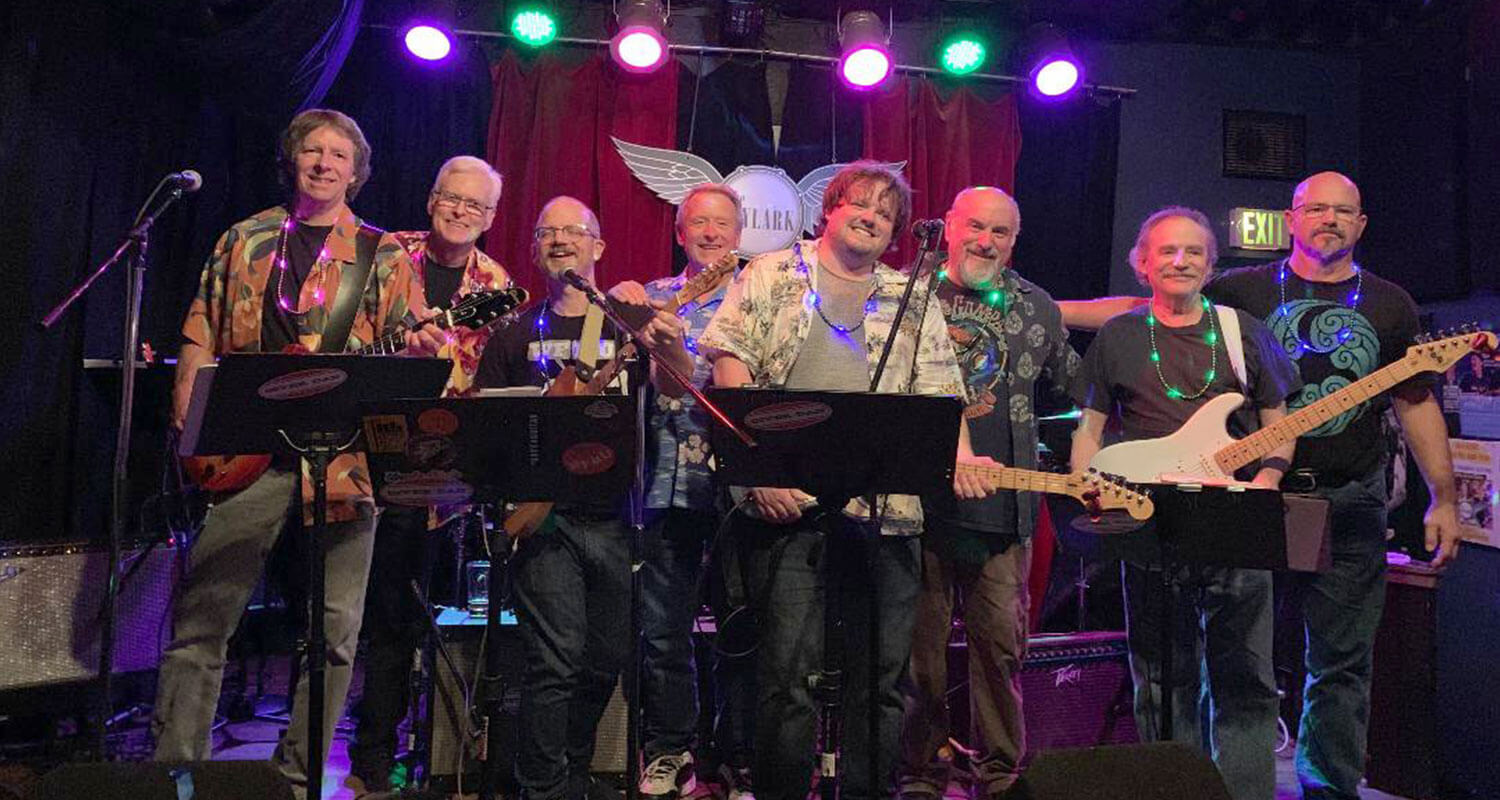 The Diver Dan Band performing live classic rock at Lopez Islander Bar.