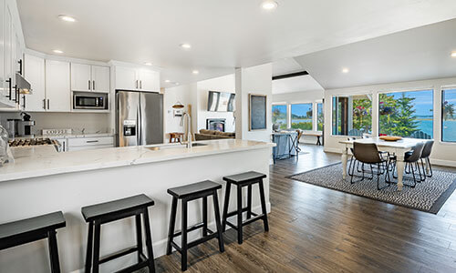Lopez Island vacation rental homes.