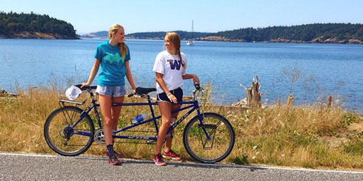 Lopez Island recreation - biking